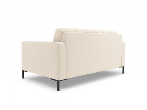 Canapea tapitata Bali 2 locuri stofa/picioare negre – L152 x l92 x h75 - Img 3