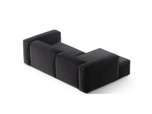 Coltar 2 locuri Bergamo velur reiat L244 cm - Img 6