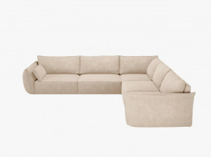 Coltar 7 locuri Kaelle chenille L286 cm - Homewish.ro