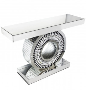 Consola Marzano silver – H80 cm