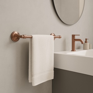 Cuier de baie 16101 Aristo Brush Copper - Img 4