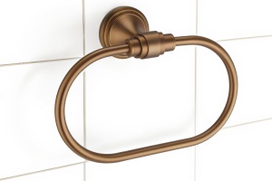 Cuier de baie Ring 16101 Brush Copper - Img 3