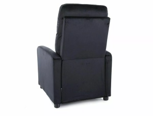 Fotoliu Otus velvet negru Blu19 H100 cm - Img 2