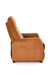 Fotoliu recliner Felipe 2 velvet cinnamon H103 cm - Img 7