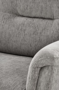 Fotoliu recliner Jamal stofa gri H105 cm - Img 12