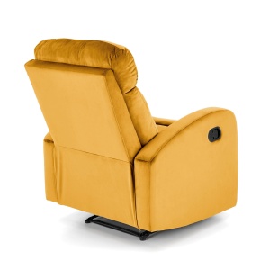 Fotoliu recliner Wonder mustariu H98 cm - Img 8