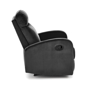 Fotoliu recliner Wonder negru H98 cm - Img 9