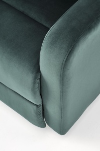 Fotoliu recliner Wonder velvet verde H98 cm - Img 14