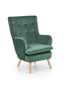 Fotoliu tapitat Ravel Velvet verde – H100 cm - Img 9