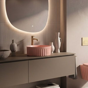 Lavoar pe blat DUO Sweet Pink Matt - Img 2