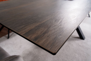 Masa extensibila Columbus Ceramic maro LEGNO/negru L160-240 cm - Img 4