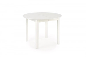 Masa extensibilă Ringo alb/alb – L102-142 x l102 x h76 cm - Img 1