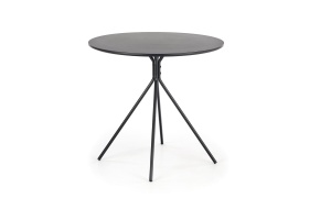 Masa rotunda Fondi negru – ø80 / h75 cm - Img 6