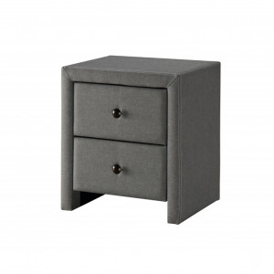 Noptiera Prima2 gri - L 48 x l 41 x h 54 cm - Img 1