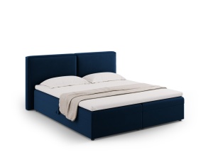 Pat boxspring Arendal 160x200 cm catifea - Img 10