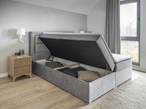 Pat boxspring Vivre 180x200 cm Monolith 84 - Img 6