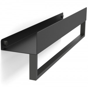 Raft pentru baie negru mat SF01 60cm - Img 4