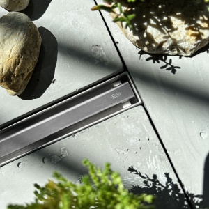 Rigola dus REA Neox Slim pro NICKIEL BRUSH 90 - Img 2