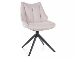 Scaun Coda bej deschis/negru Brego22 - Img 1