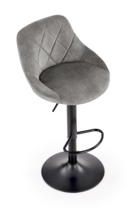 Scaun de bar H101 velvet gri - Img 13