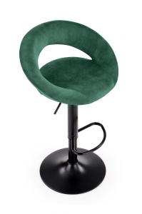 Scaun de bar H102 velvet verde - Img 13