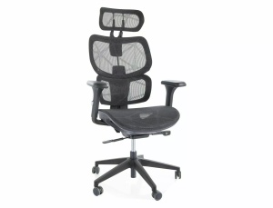 Scaun de birou Devon negru - Img 1