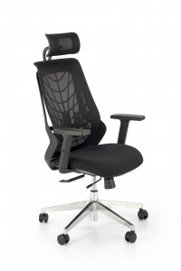 Scaun de birou Geronimo negru H125 cm - Img 1
