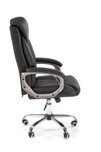 Scaun de birou Helder piele ecologica negru H120 cm - Img 6