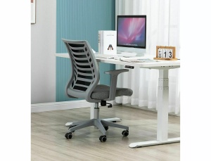 Scaun de birou Q-320 negru/gri - Img 8