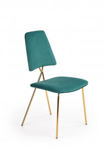 Scaun K411 velvet verde