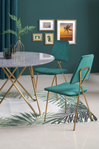 Scaun K411 velvet verde - Img 3
