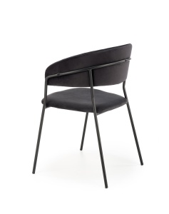 Scaun K426 Velvet Negru – l57 x A54 x H79 cm - Img 10