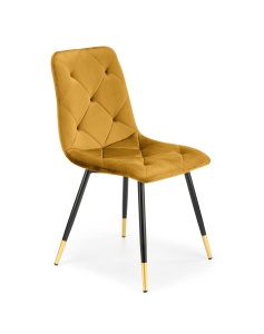 Scaun K438 Velvet Mustariu – l45 x A50 x h86 cm - Img 6