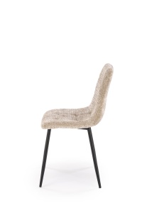 Scaun K547 stofa bej H87 cm - Img 3