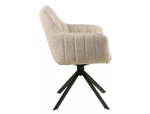 Scaun rotativ Azalia bej deschis/negru Brego31 - Img 7