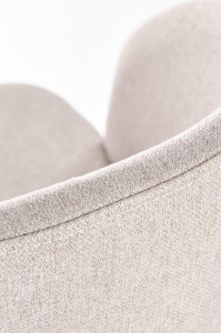 Scaun textil K486 bej-alb - H 77 cm - Img 9