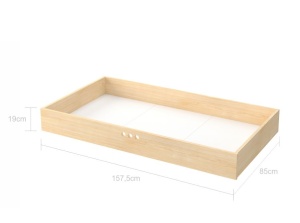 Sertar pentru pat Dream nest pin 80x160 cm - Img 2