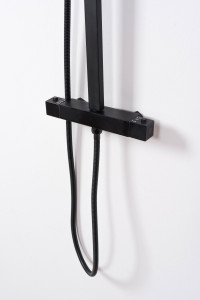 Set de duș cu termostat Rea JET Black Mat - Img 4