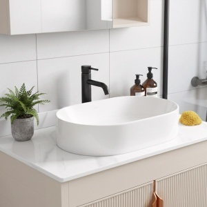 Set de mobilier de baie cu blat Modo 60cm Beige - Img 4