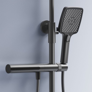Set dus cu termostat REA Pedro Titanium - Img 5