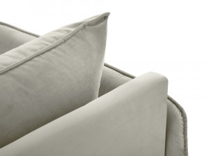 Sezlong tapitat Vienna velvet/picioare gold – L170 x l110 x h95 - Img 11