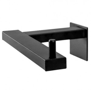 Suport hartie igienica negru mat 392599 - Img 4