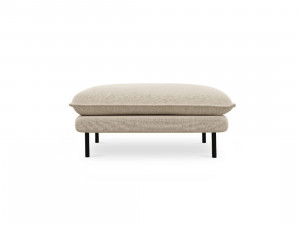 Taburet tapitat Vienna picioare negre – L100 x l80 x h43 cm - Img 3