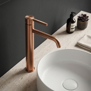 Baterie pentru baie Rea Foster Brush Copper - Img 5