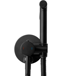 Baterie pentru bideu Lungo Loop neagra - Img 3
