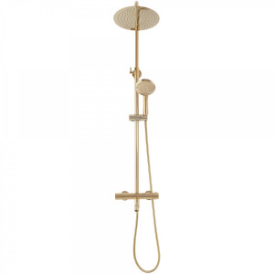 Baterie pentru dus Lungo gold reglabila - H82 cm - Img 4