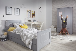 Birou pentru copii Ines alb L120 cm - Img 3