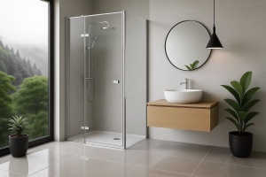 Cabina de dus Rea Atlas 80x90 Chrome - Img 2