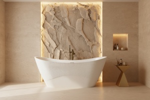 Cadă acrilică freestanding ATENA 170 - Img 7