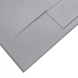 Cadita de dus Rea Bazalt Grey 90x90 - Img 6
